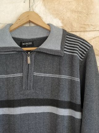 Jersey Gris Talla XL Boutique Italiana