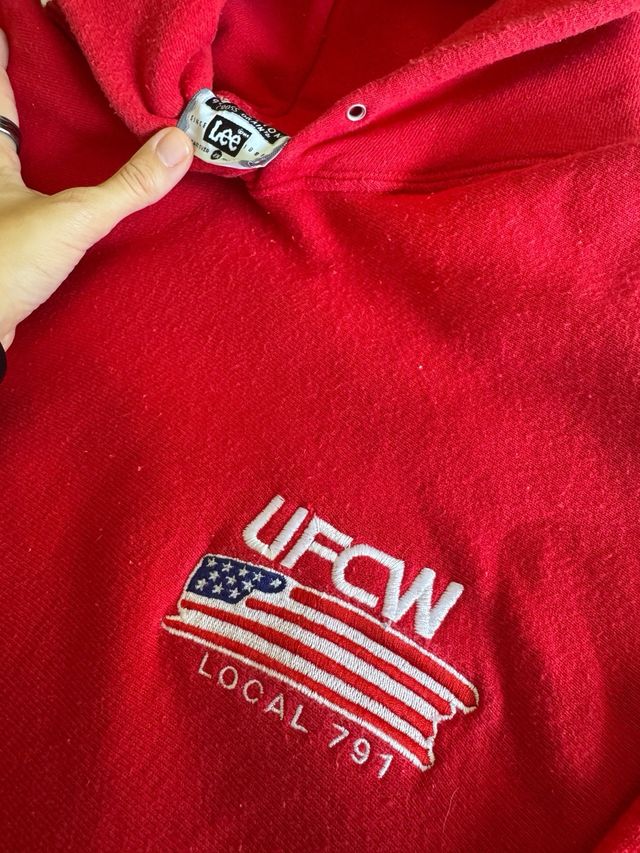 Sudadera Lee UFCW Local 791 Talla 2XL