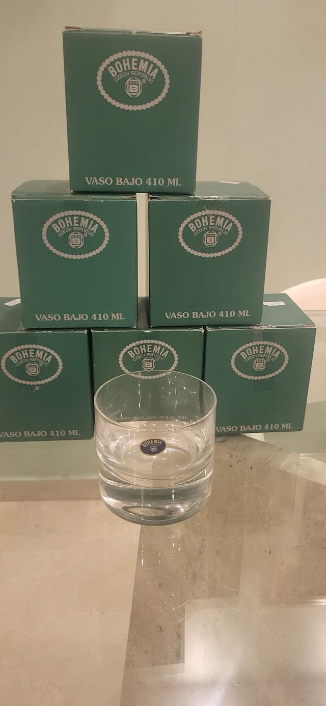 Vasos Bohemia 410ml (6 unidades)