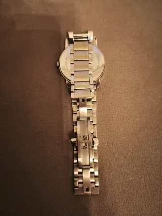 Oferta Reloj Calvin Klein Plata y Rojo