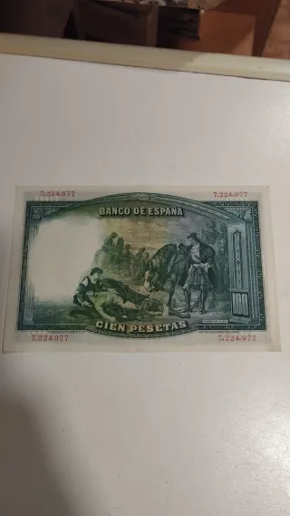 Billete 100 pesetas Banco de España 1931