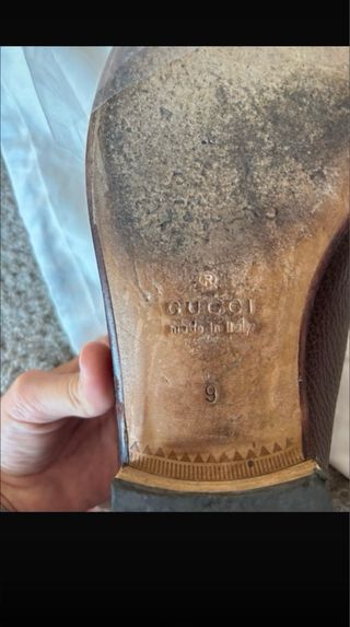 Mocasines Gucci Marrón Talla 43 (UK 9)