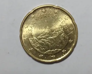 Moneta 20 centesimi San Marino 2018
