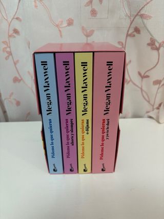 Libros Serie Pídeme lo que quieras