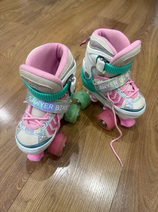 Patines infantiles Sawyer bikes con ruedas con luz