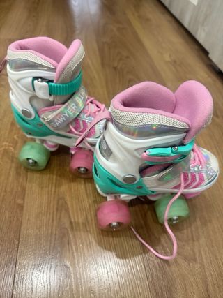 Patines infantiles Sawyer bikes con ruedas con luz