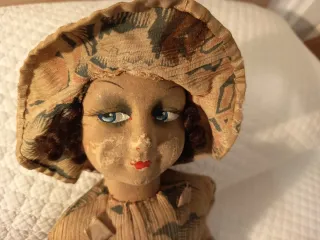 Muñeca antigua siglo XIX