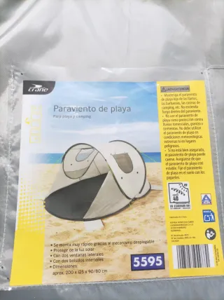 Paravientos de playa Crane