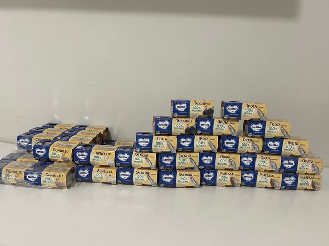 100 Omogeneizzati Mellin Carne e Pesce