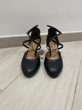 Scarpe da salsa nere Lidmag 
