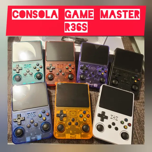 Consola Game Master R36S Verde