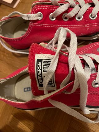 Converse Rojas Bajas