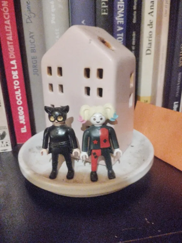 Figuras Playmobil Casa Rosa