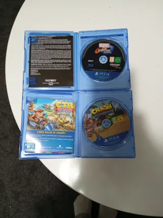 PS4: Crash Bandicoot y Marvel vs Capcom