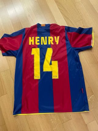Maglia Barcellona M 2007/08 Henry