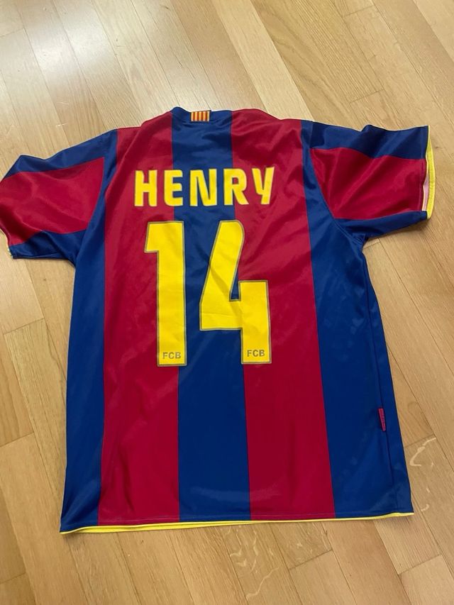 Maglia Barcellona M 2007/08 Henry