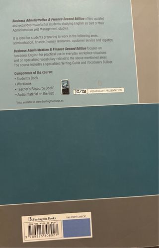 Libro Inglés Students book y Word book