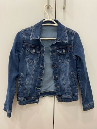 Cazadora vaquera azul