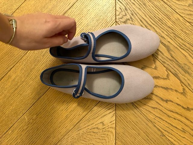 Bailarinas Merceditas Rosa y Azul