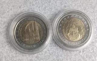 2 euros Vaticano 2004 2005