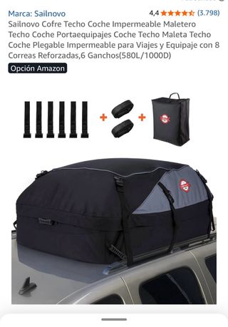 Cofre de techo Sailnovo impermeable
