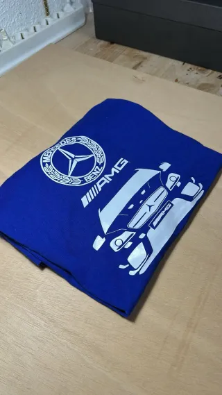 Camiseta Mercedes-Benz AMG Azul