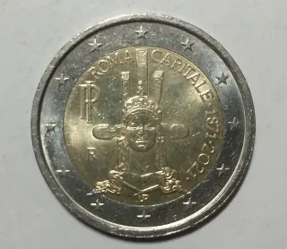 Moneta 2 Euro Commemorativa Italia 2021