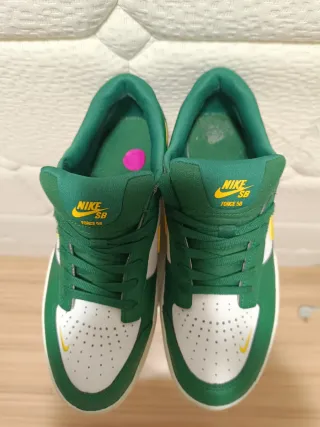 Zapatillas Nike SB Force 58 Verde/Blanco