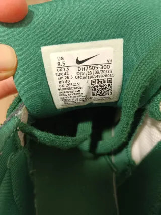 Zapatillas Nike SB Force 58 Verde/Blanco