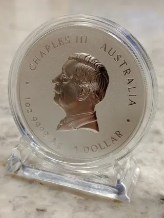Moneda Plata 1 Onza 🇦🇺 Australia Columnario 2025