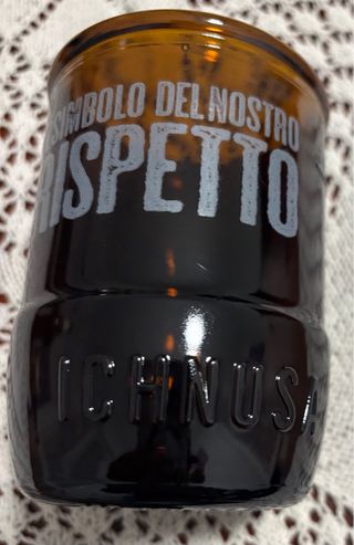 Coppia Bicchieri Hichnusa Ambra Nuovi