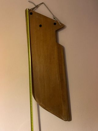 Pala timone teak verniciato