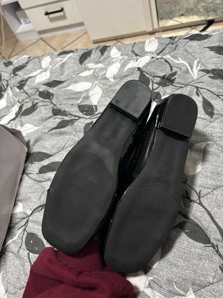 Ballerine nere con fiocco