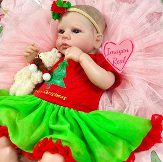 Muñeca reborn bebé silicona