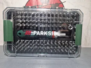 Set Destornillador Parkside Carraca y Puntas