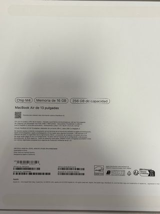 Cajas Apple MacBook Air y MacBook Pro