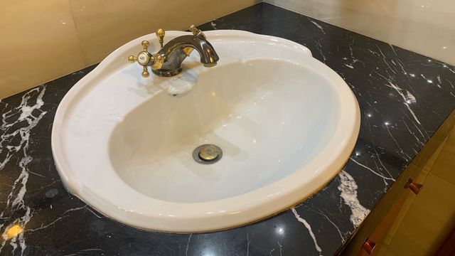 Lavabos Grecia de Sanitana de Porcelana y Mármol