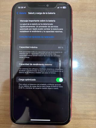 iPhone 11 rosso