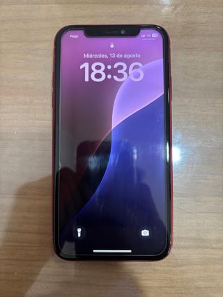 iPhone 11 rosso