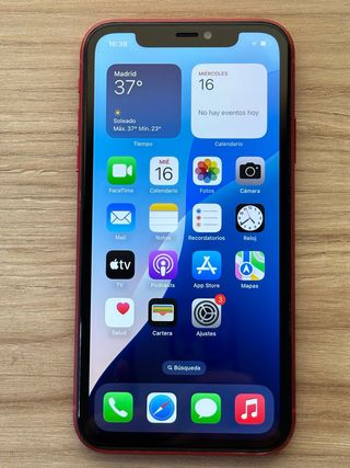 iPhone 11 rosso