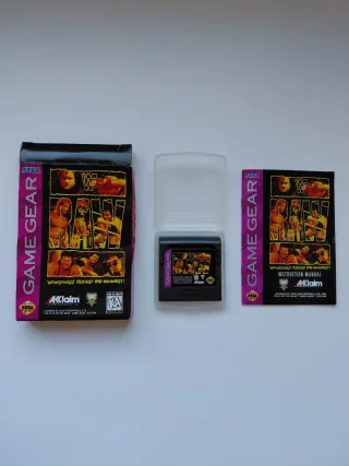 WWF Wrestling Game Gear Sega