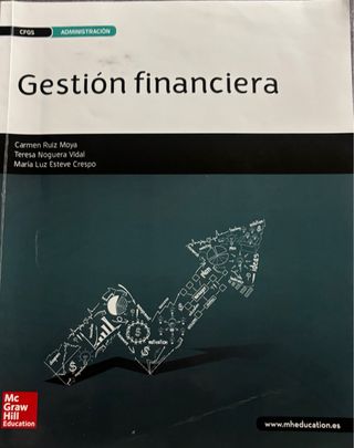 libro Gestión Financiera ISBN: 978-84-486-1222-1