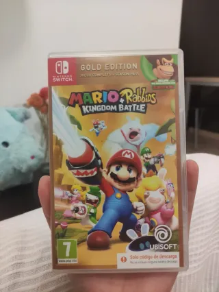 Caja Mario + Rabbids Kingdom Battle Switch