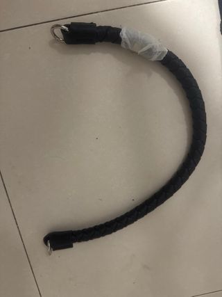 Correas para bolso negras y multicolor