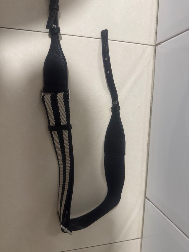 Correas para bolso negras y multicolor