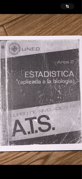 Libro Estadística (aplicada a la biología) UNED