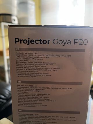 Proyector portátil Prixton Goya P20 HD 2.800Lumens
