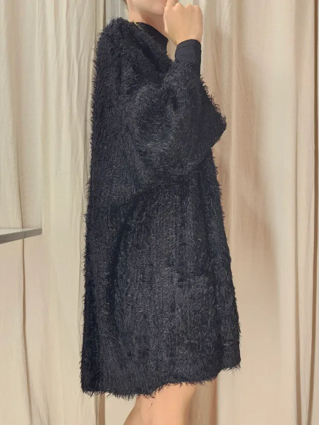 Chaqueta H&M textura pelitos