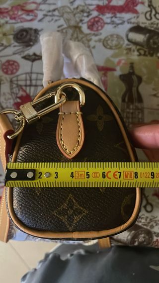 Borsa Louis Vuitton Mini Marrone Oro