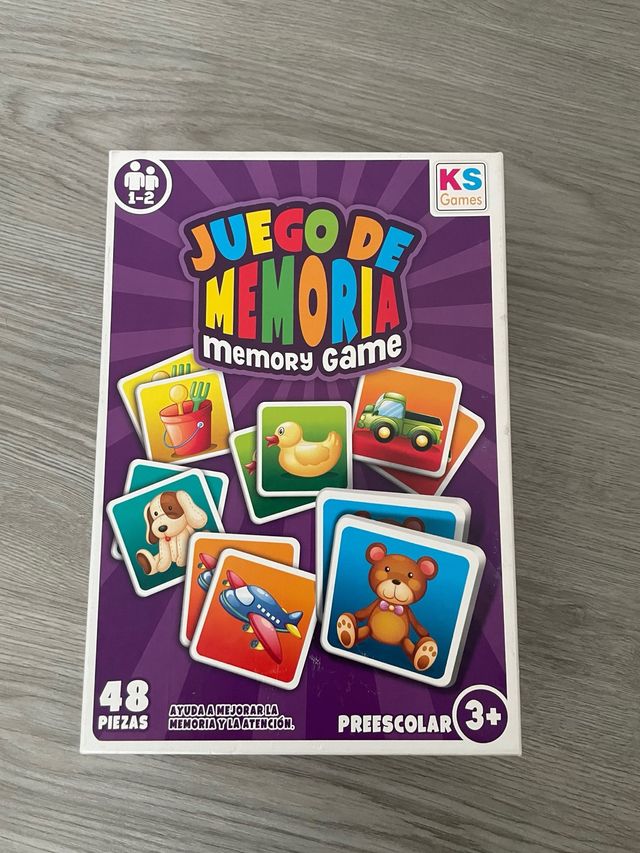 Juego de Memoria KS Games Preescolar 3+